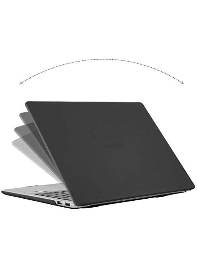 Laptop Case Compatible with Huawei Matebook D16 2024 16 Inch Model MCLF-X MCLG-16 MCLEF-X , Matte PC Cover Laptop Protective Hard Shell (Matte Black) - Image 3